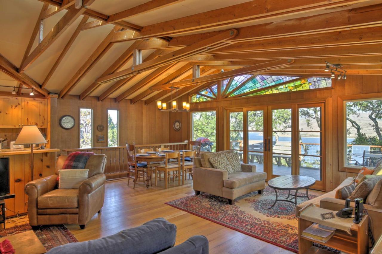 Hillside Home With Deck And Views Of Tomales Bay! Инвернесс Экстерьер фото